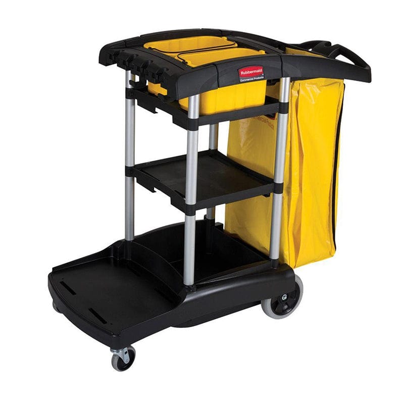rubbermaid high capacity cleaning cart