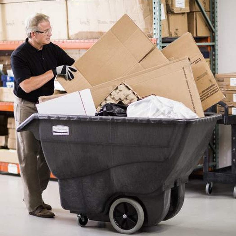 rubbermaid tilt truck