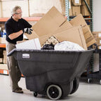 rubbermaid tilt truck