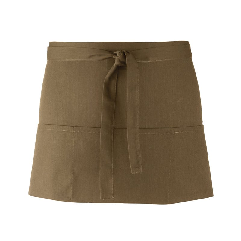 sage short style bar apron