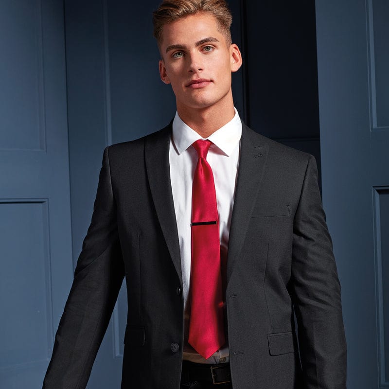 satin tie for workers