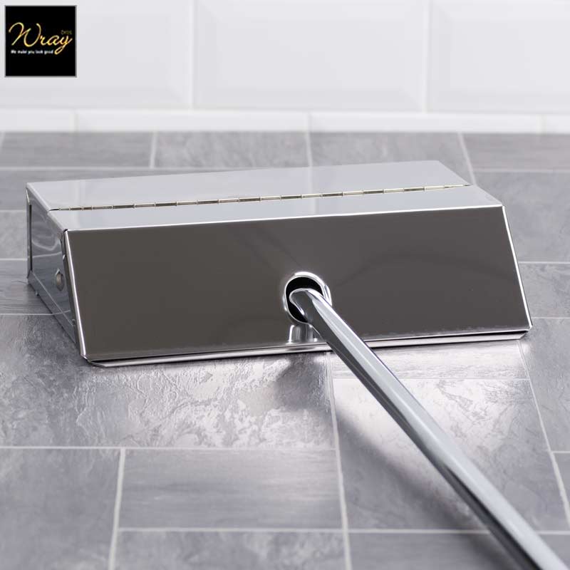 self closing lid lobby dustpan