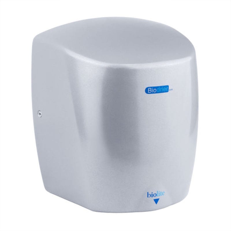 silver biolite hand dryer