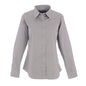 silver grey classic pin point oxford shirt