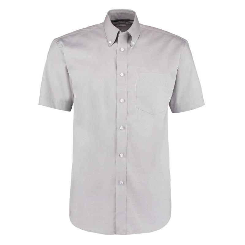 silver grey mens fitted shirt