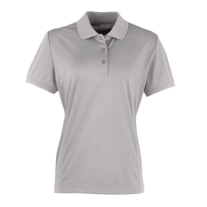 silver pique polo pr616