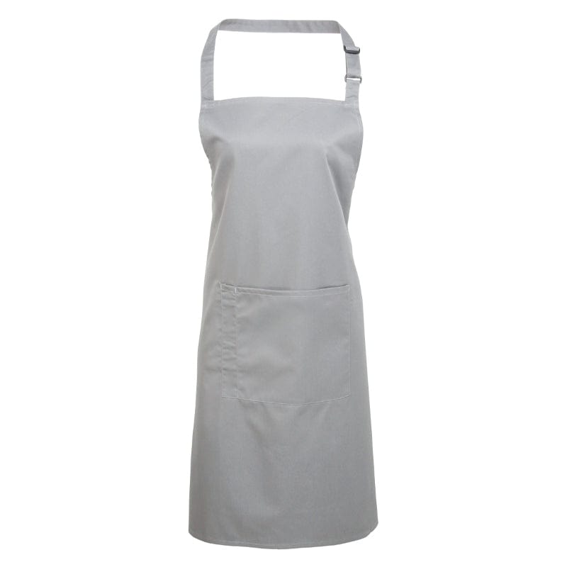 silver premier workwear apron pr154
