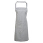 silver premier workwear apron pr154