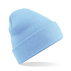 sky blue beechfield beanie bc045