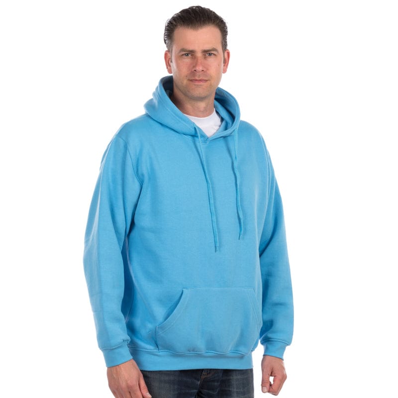 sky blue uneek hooded sweatshirt