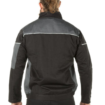 sleek reflective trim portwest work jacket