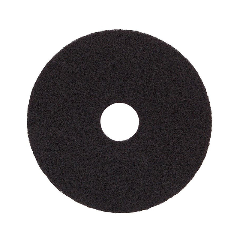 small black floor pad 12 inch