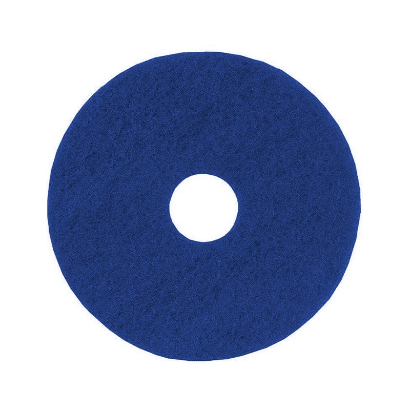 small blue floor pad
