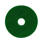 small green floor pad