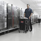 small laundry cart rubbermaid