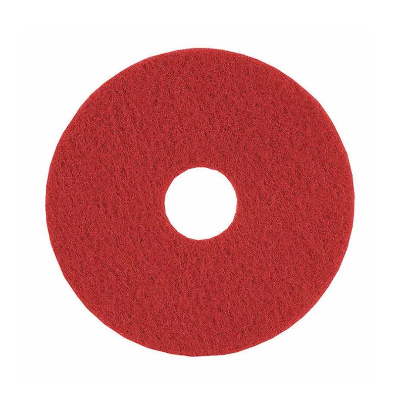 small red floor pad 11 inch red