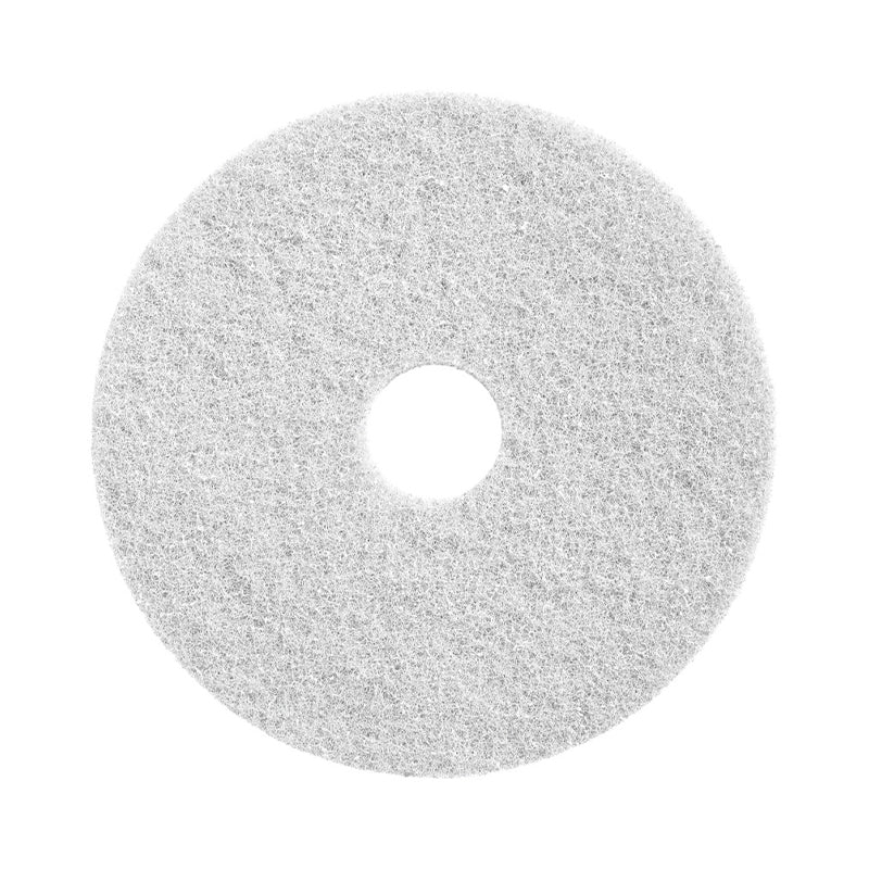 small white floor pad 14 inch