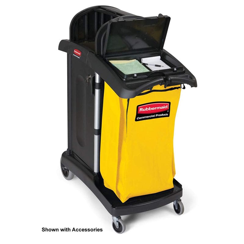 store your cleaning supplies cleaning cart
