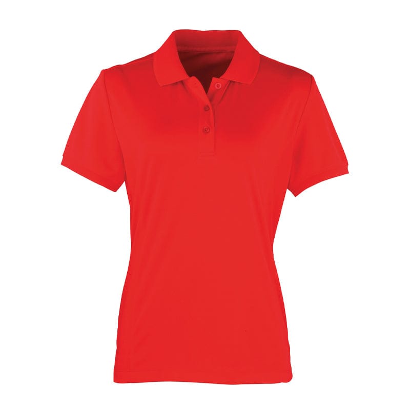 strawberry ladies polo shirt