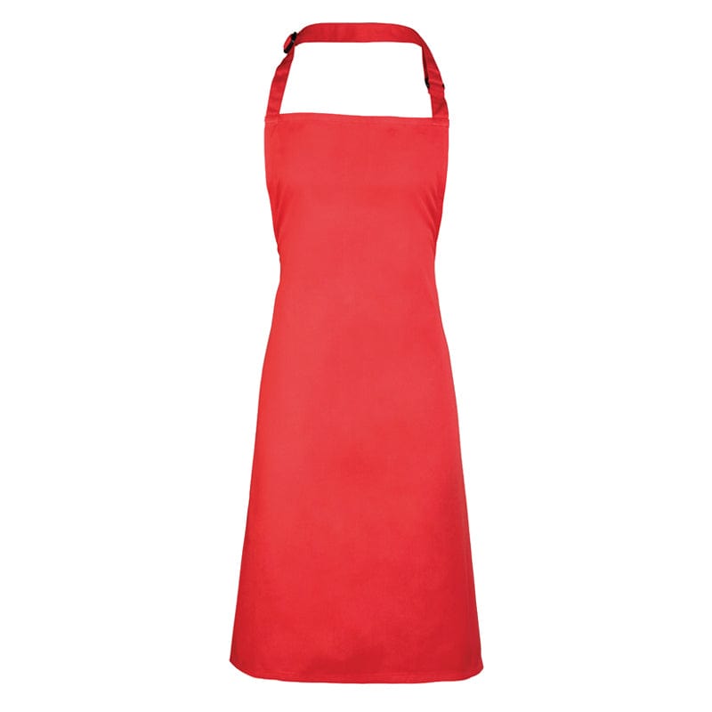 strawberry red bar apron