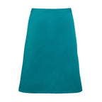 teal bar worker half apron