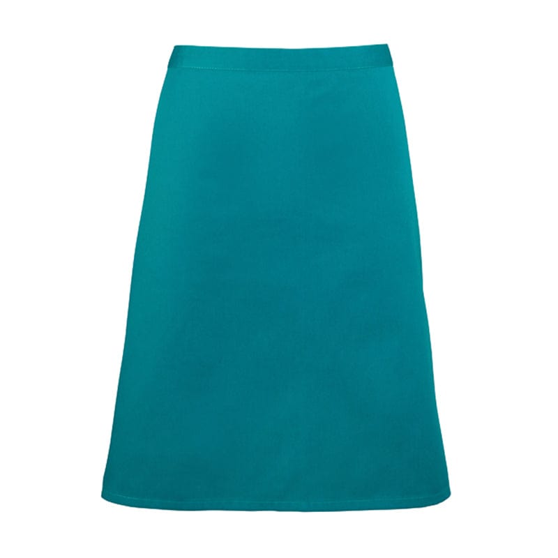 teal bar worker half apron