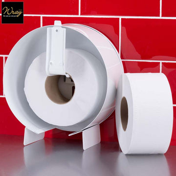 Mini Jumbo Toilet Roll Dispenser Metal