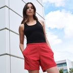 tombo ladies lined all purpose shorts tl80f
