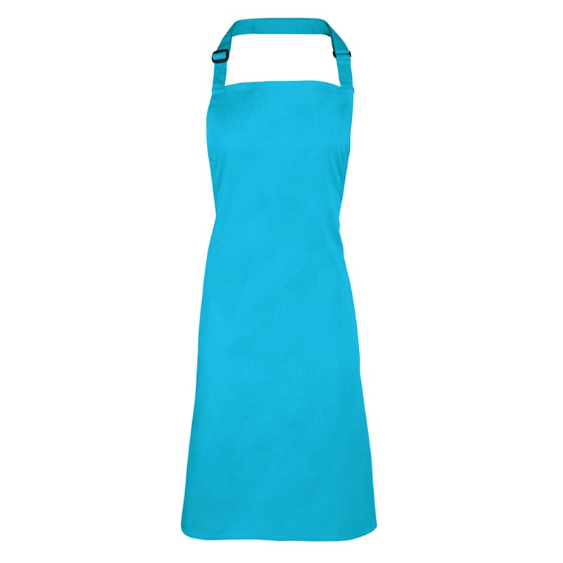 turquoise bib apron pr150