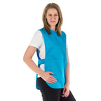 turquoise ladies pocket tabard pr171