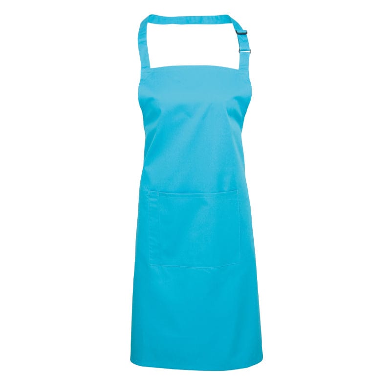 turquoise premier workwear apron pr154