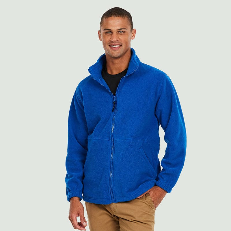 uneek full zip micro fleece uc604