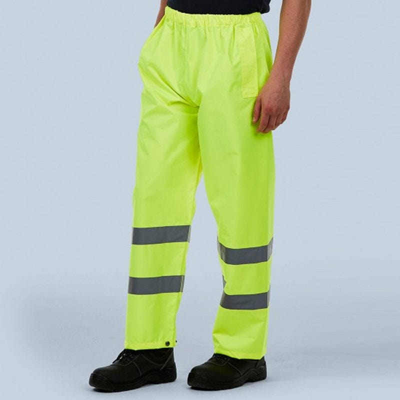 uneek high vis trousers uc807