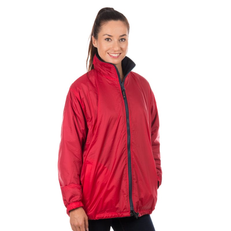 waterproof reversible fleece jacket