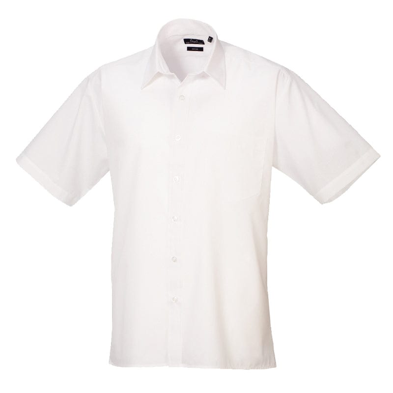 white  restaurant worker shirt