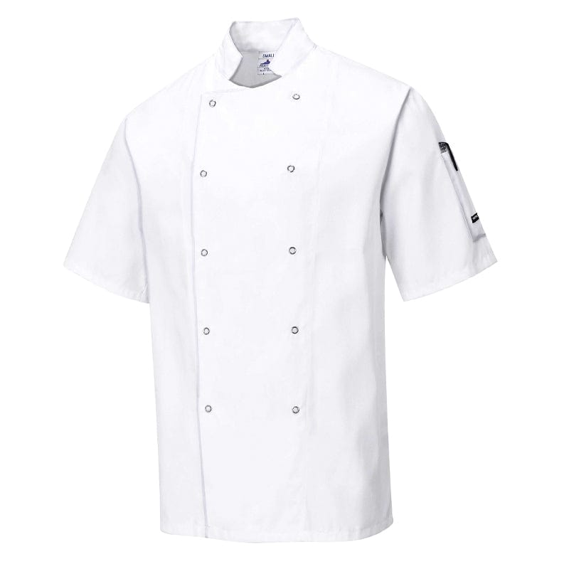 white chefs jacket c733