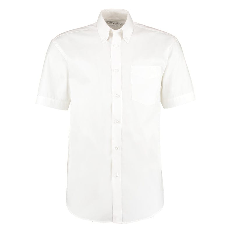 white corporate kk109 oxford shirt