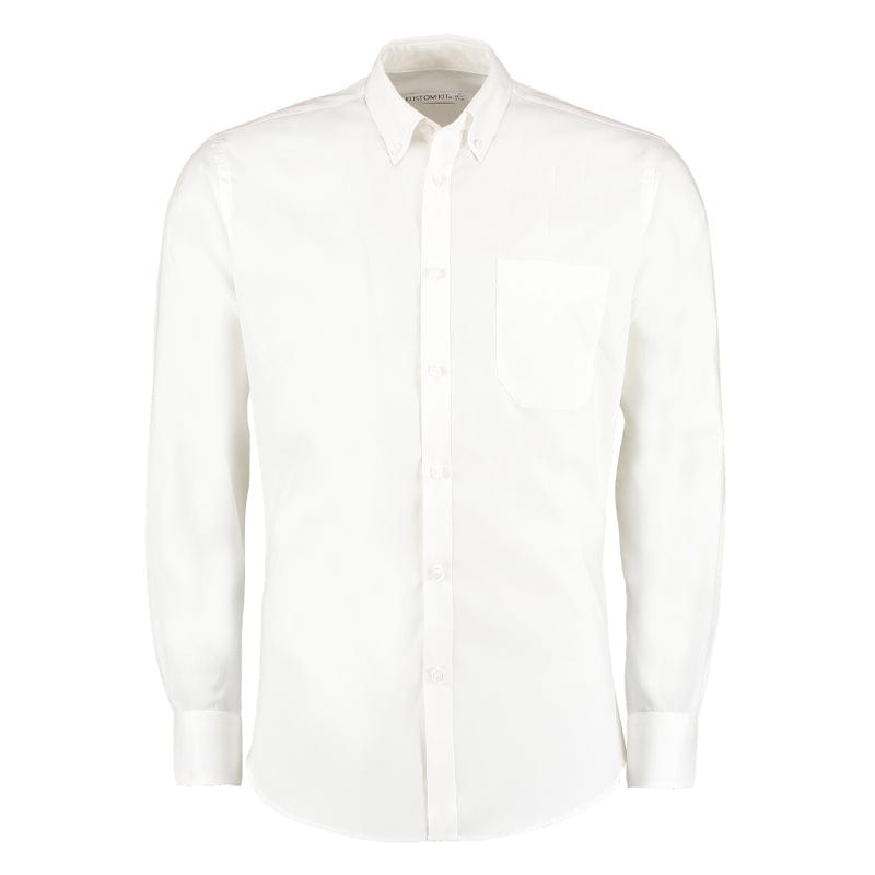white corporate modern shirt kk113