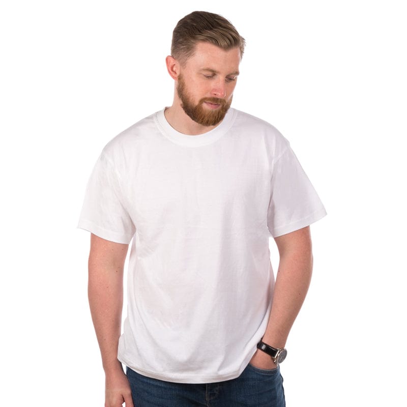 white cotton t shirt uc302