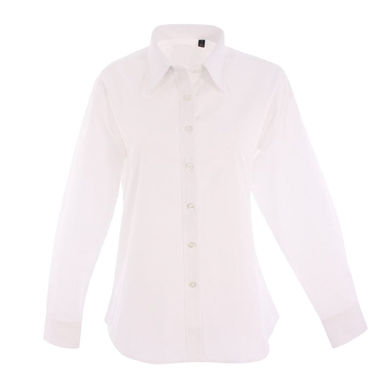 white easy care oxford shirt uc703
