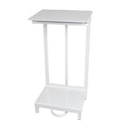 white free standing sack holder frame