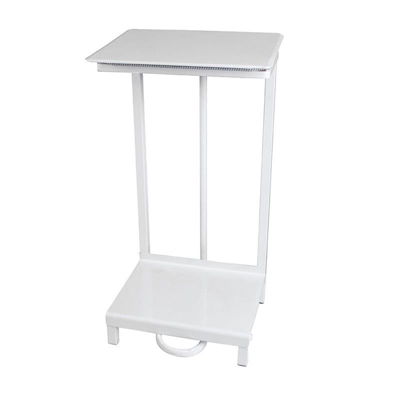 white free standing sack holder frame