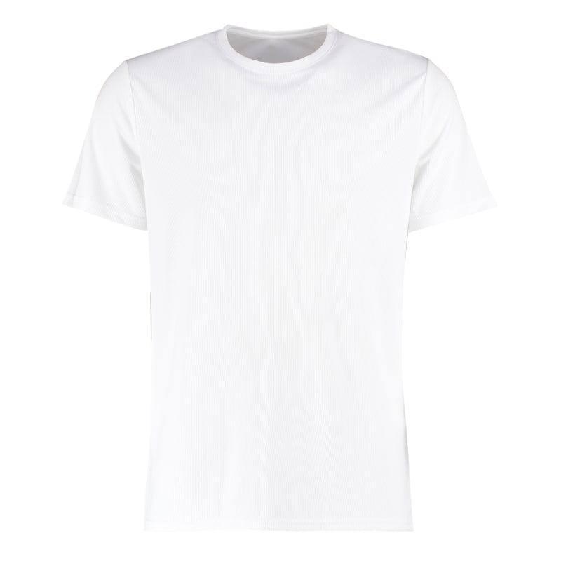 white kustom kit cooltex wicking t shirt