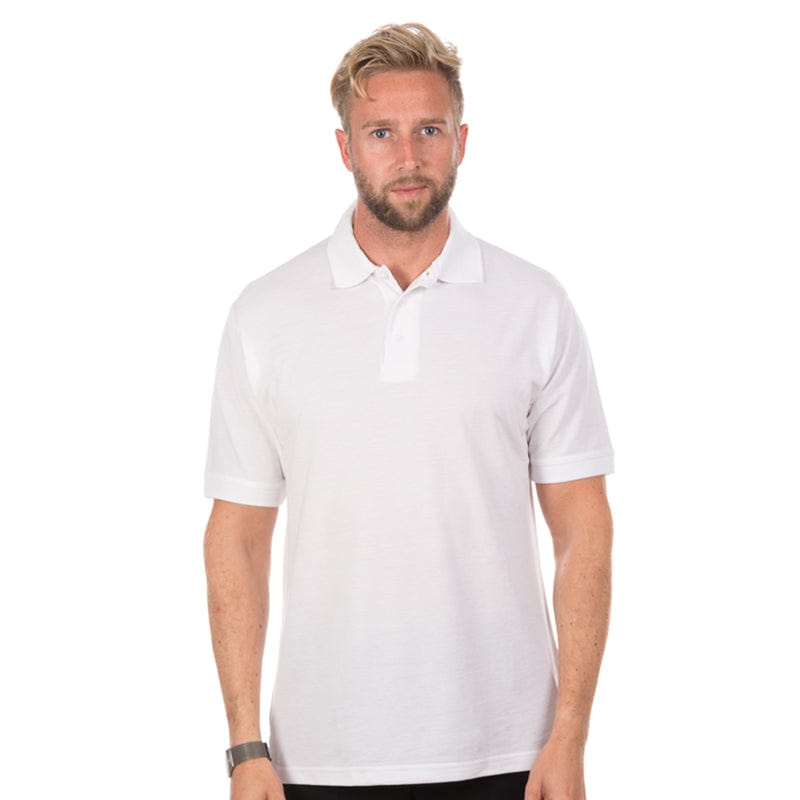 white kustom kit mens polo