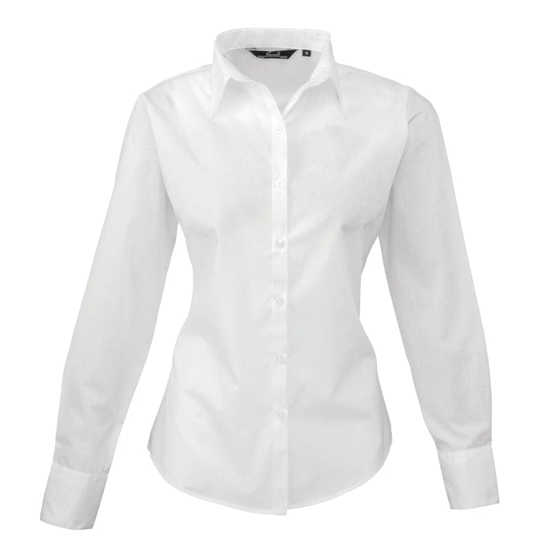 white ladies long sleeve shirt