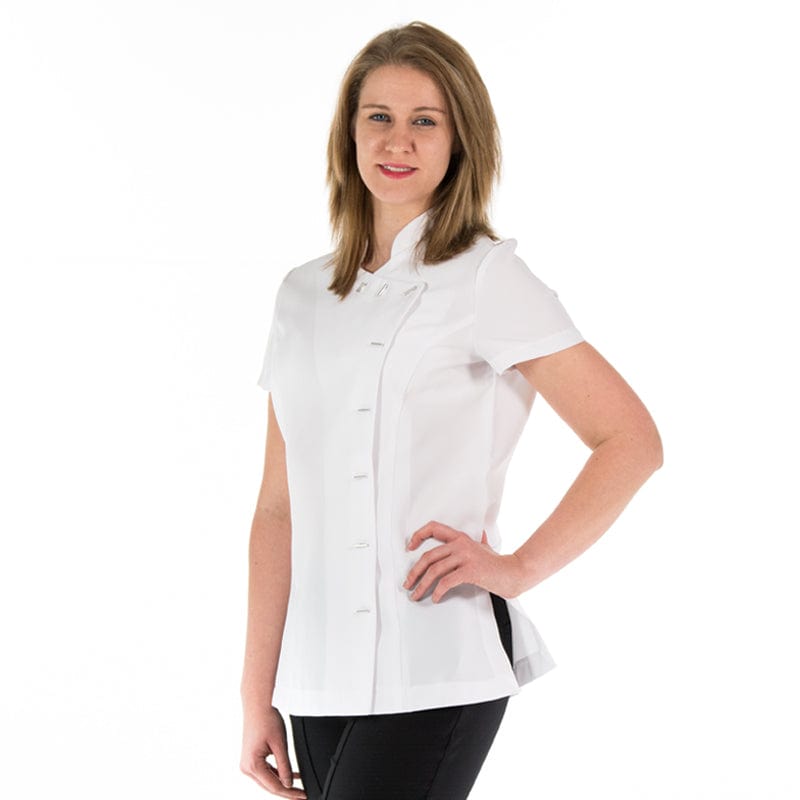 white ladies spa tunic pr682