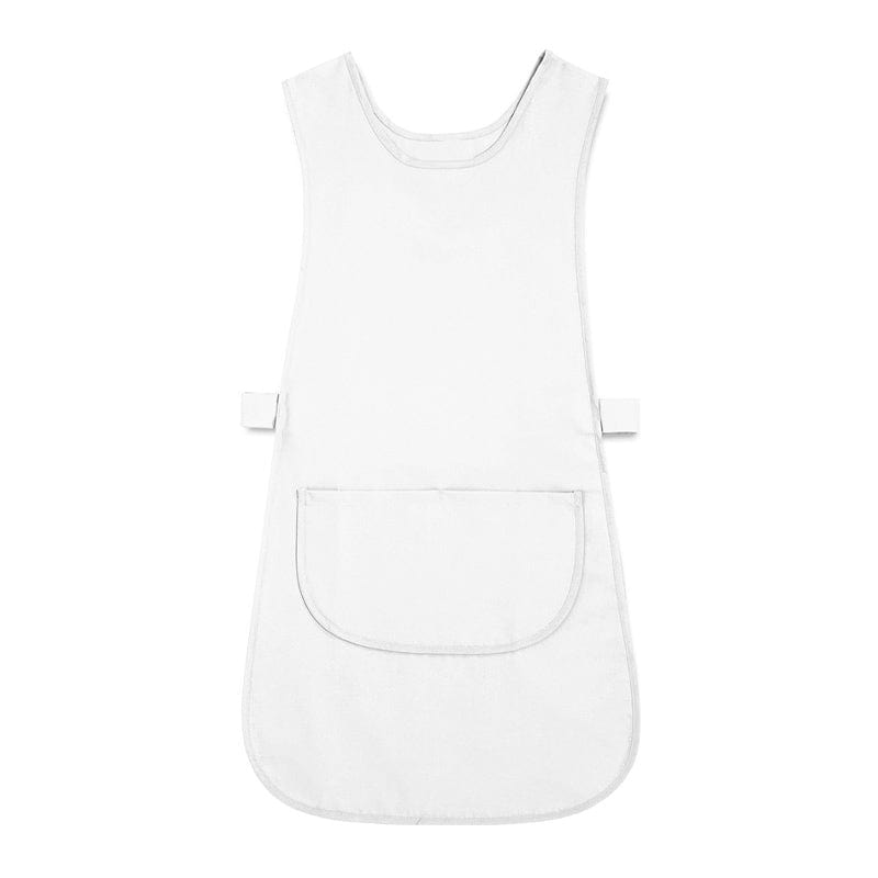 white long length tabard w193