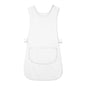 white long length tabard w193