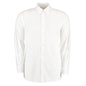 white long sleeve poplin business shirt