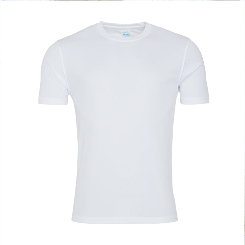 white mens cool smooth tshirt